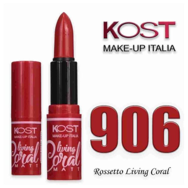 LIVING CORAL MAT LIPSTICK KOST 906 K.RSLC906