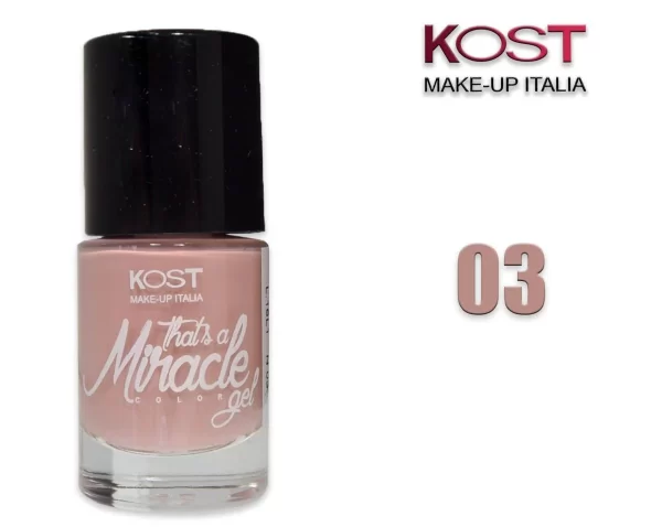 NAIL POLISH THAT'S MIRACLE GEL KOST 03 PALE PINK
