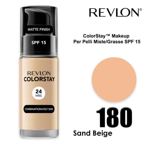 REVLON CS LIQ FD N/D SAND BEIGE 180 SPF 20