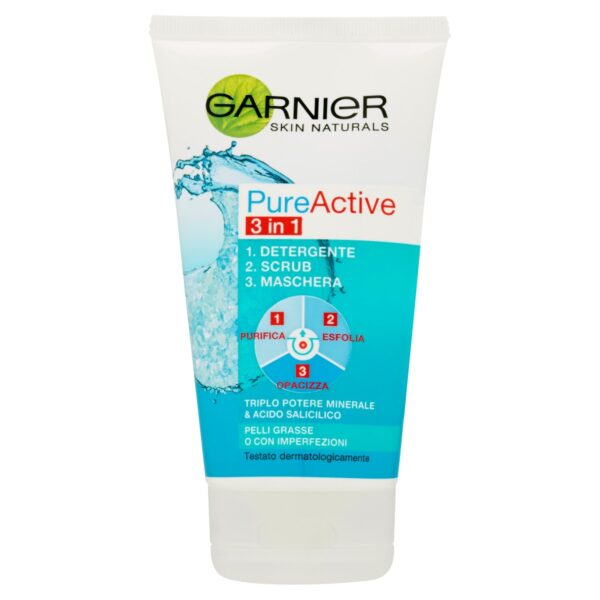 GARNIER PURE GEL 3IN1    ML150