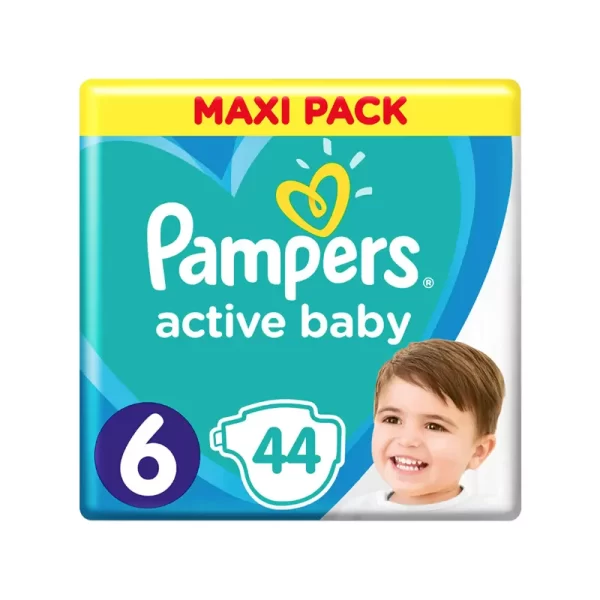 PAMPERS S6 EXTRA LARGE MAXI PACK 44CP