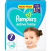 PAMPERS NR 7 MAXI PACK 40CP