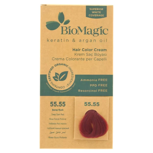 BIOMAGIC ROSSO SCURO   NR 55.55