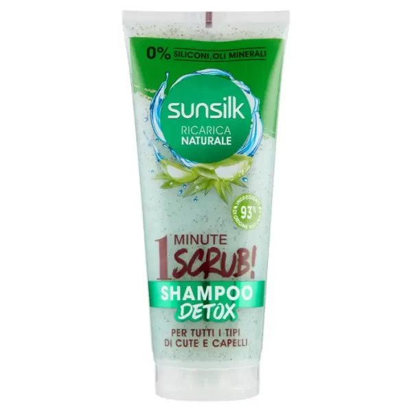 SUNSILK SHAMPO SCRUB DET.ALOE M200