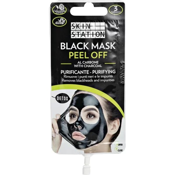SKIN STATION BUST.PEEL.BLACK M15