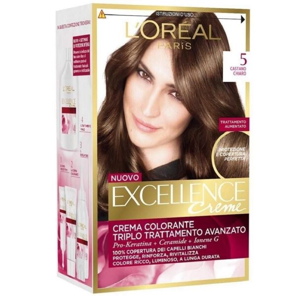 LOREAL EXCELLENCE CASTANO CHIARO NR 5